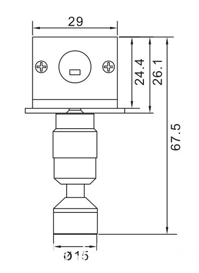 Tailor Made Recessed LED Jewelry Cabinet Light LC7304DC-L
